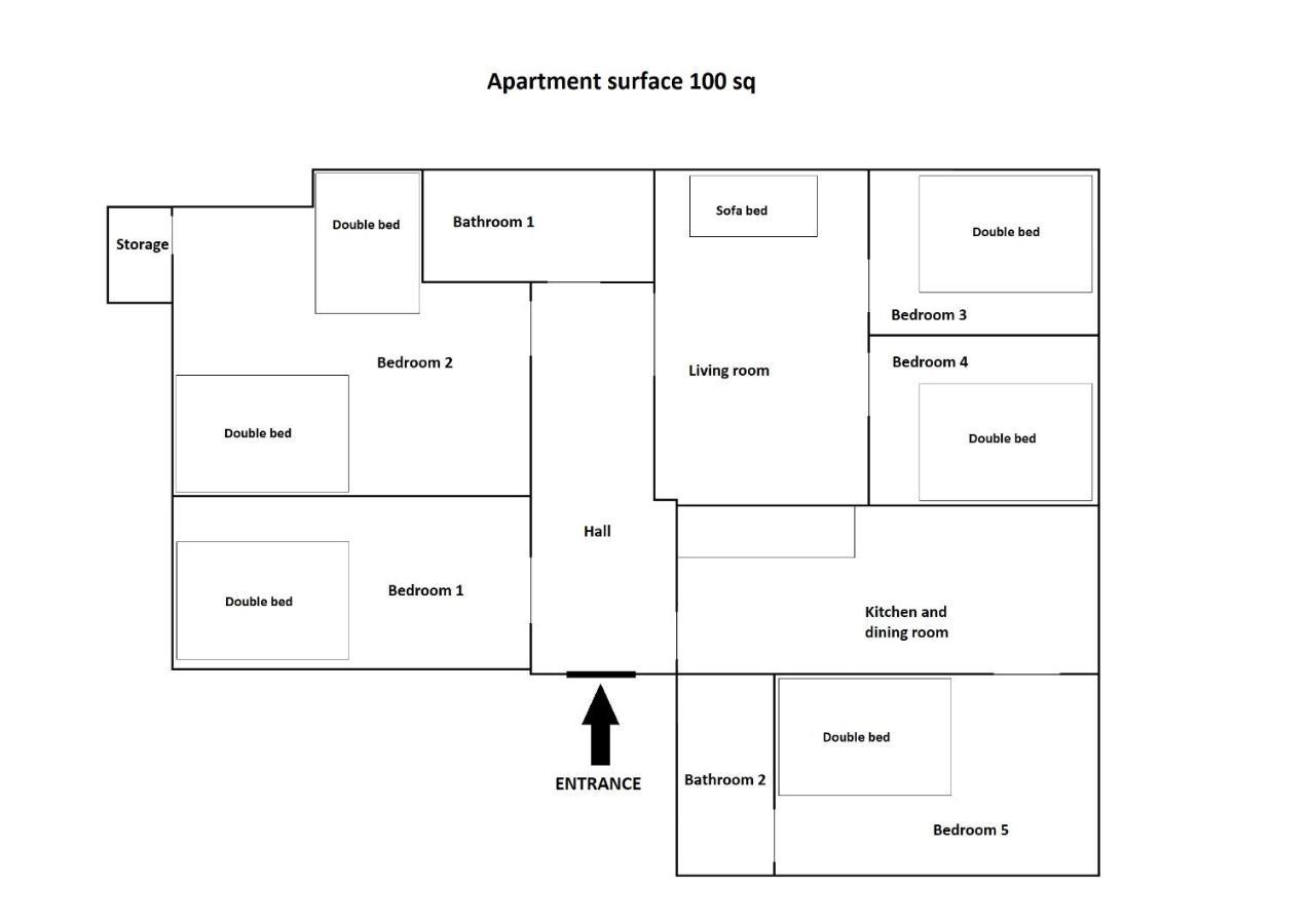 Top Location Apartments Topolowa Street Краків Екстер'єр фото